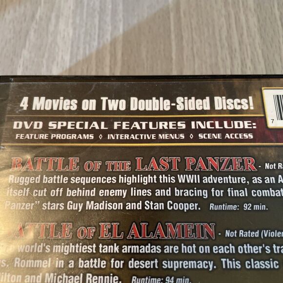 Battles of World War II - Four Movie DVD Set (DVD, 2003, 2-Disc Set) - Picture 8 of 11